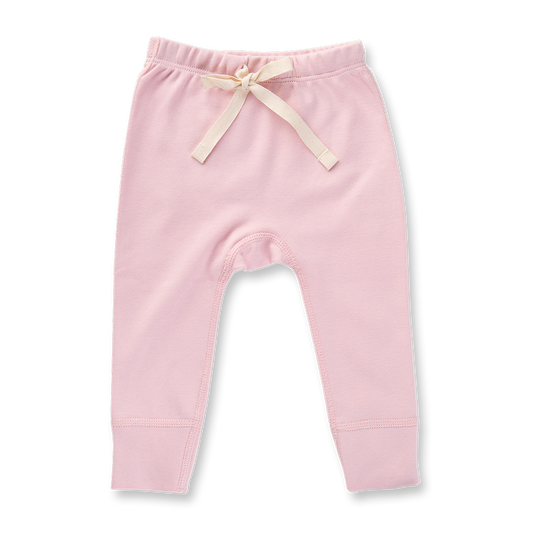 Sapling Child Organic Heart Pants - Pink